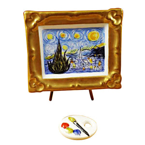 The Starry Night Van Gogh Limoges Porcelain Box
