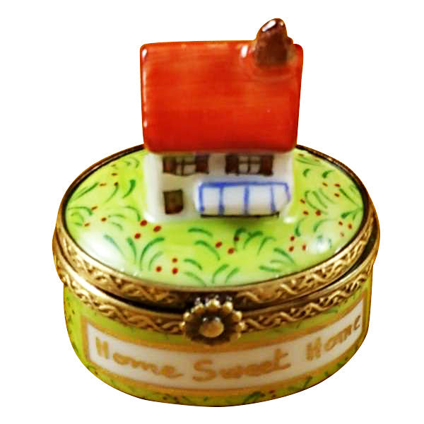 Home Sweet Home Limoges Porcelain Box