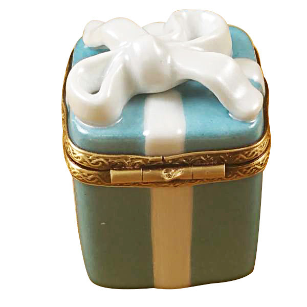 Tiffany Blue Gift Box Limoges Porcelain Box