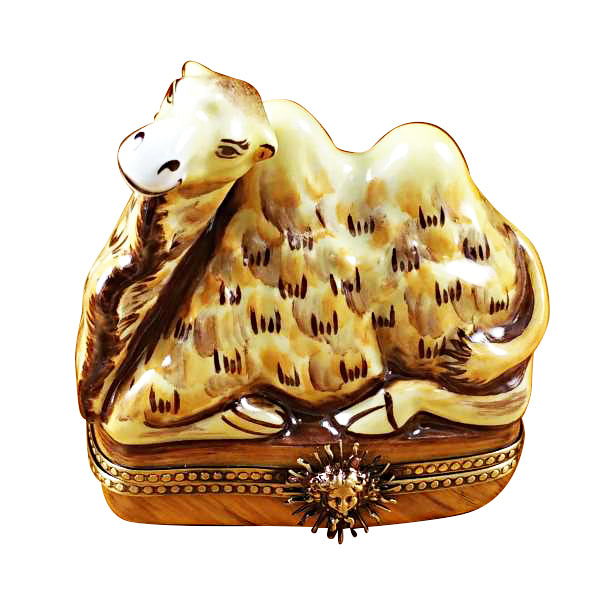 Camel Limoges Porcelain Box