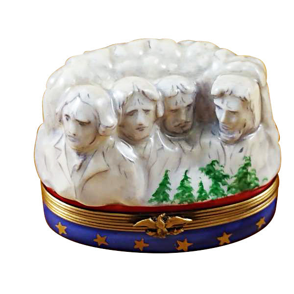 Mount Rushmore Limoges Porcelain Box