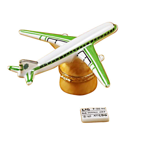 Airplane Airlines Limoges Porcelain Box