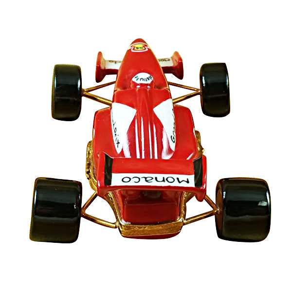 Formula One Race Car Limoges Porcelain Box