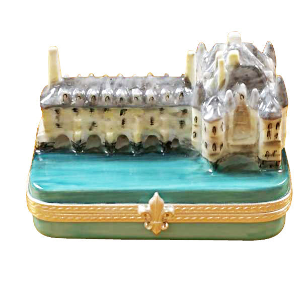 Chateau de Chenonceau Limoges Porcelain Box
