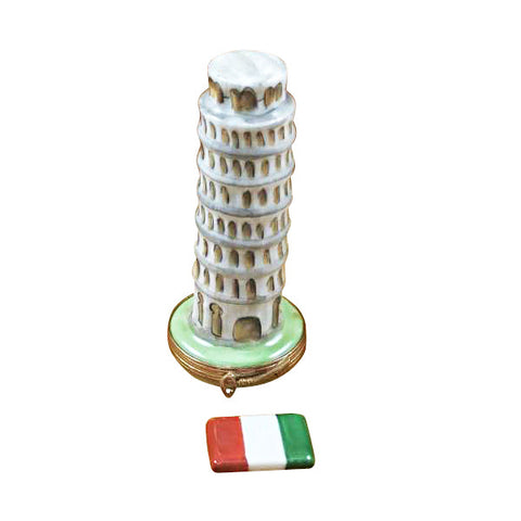Leaning Tower of Pisa Limoges Porcelain Box