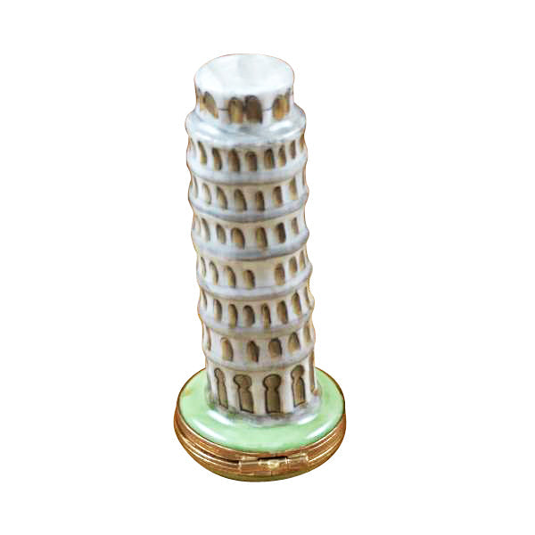 Leaning Tower of Pisa Limoges Porcelain Box
