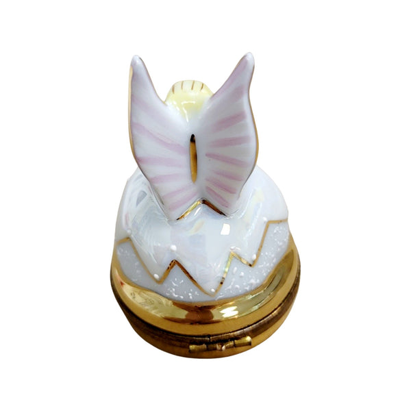 Tooth Fairy Porcelain Limoges Trinket Box