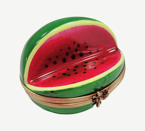 Watermelon Porcelain Limoges Trinket Box