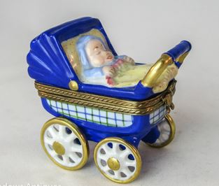 Baby Carriage Blue