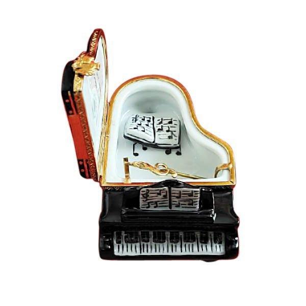 Black Grand Piano w Music Book