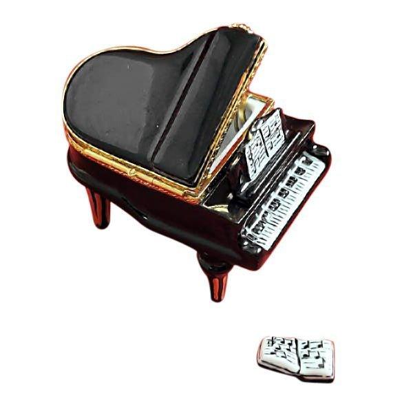 Black Grand Piano w Music Book