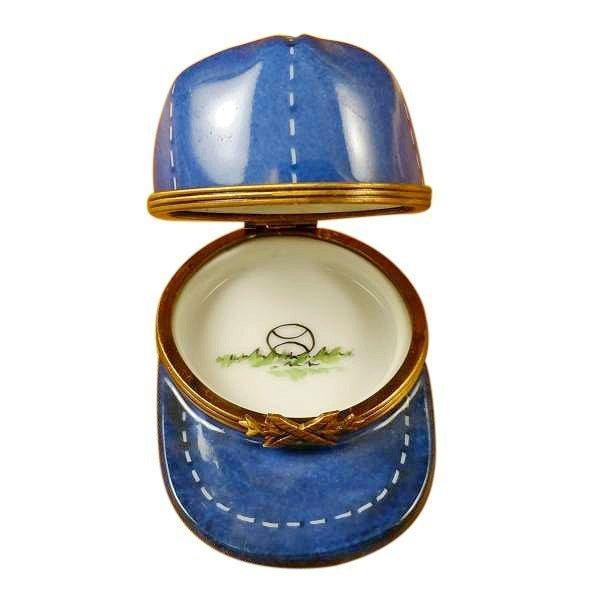 Blue Baseball Hat limoges box