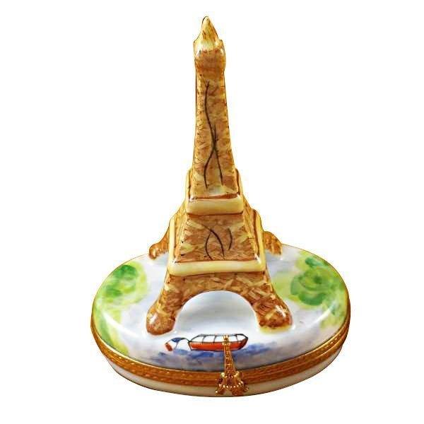 Brown Eiffel Tower Paris limoges box