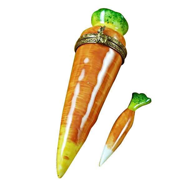 Carrot with Removable Carrot limoges box