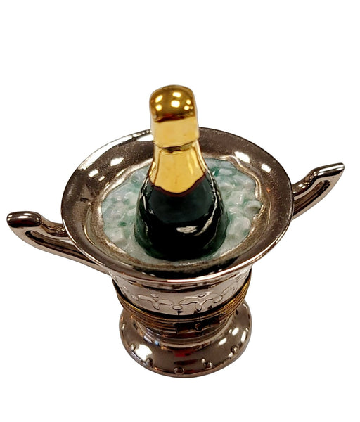 Chaps Silver Champagne Bucket on Ice