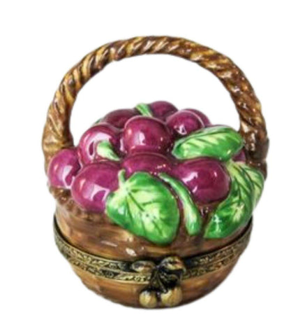 Cherries in Basket - EXTREMELY - Limoges Box