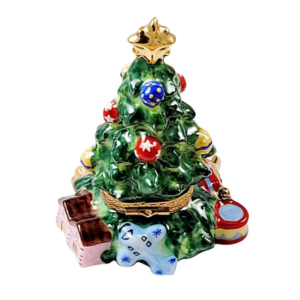 Christmas Tree with Teddy Presents