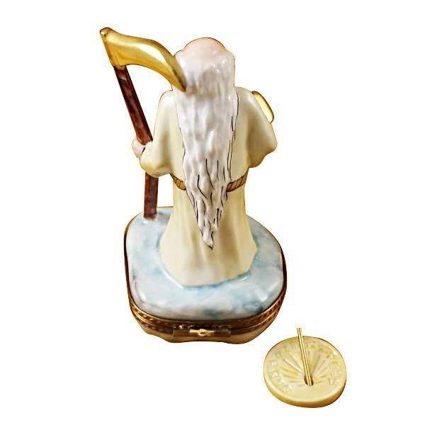 Father Time limoges box
