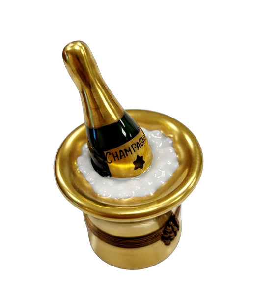 Gold Champagne on Ice