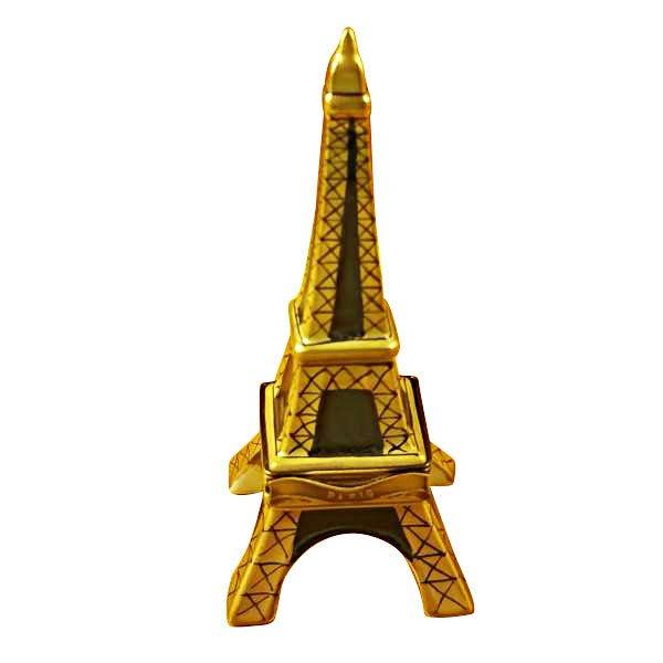 Gold Eiffel Tower limoges box