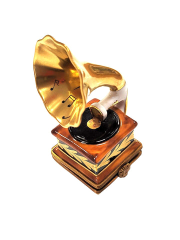 Gramophone Record Player w Horn