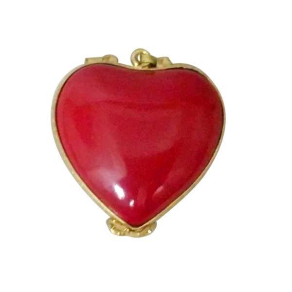 PENDANT: My Love Forever Yours Red Heart