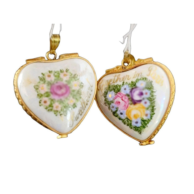 Love &amp; Hearts Limoges Boxes