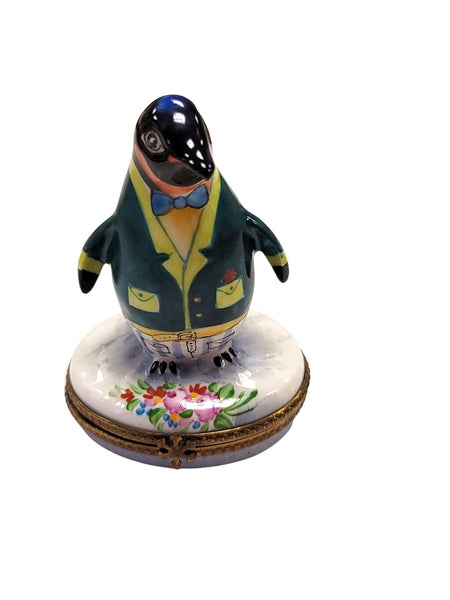 Penguin w Flowers & Tuxedo
