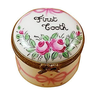 Pink First Tooth limoges box