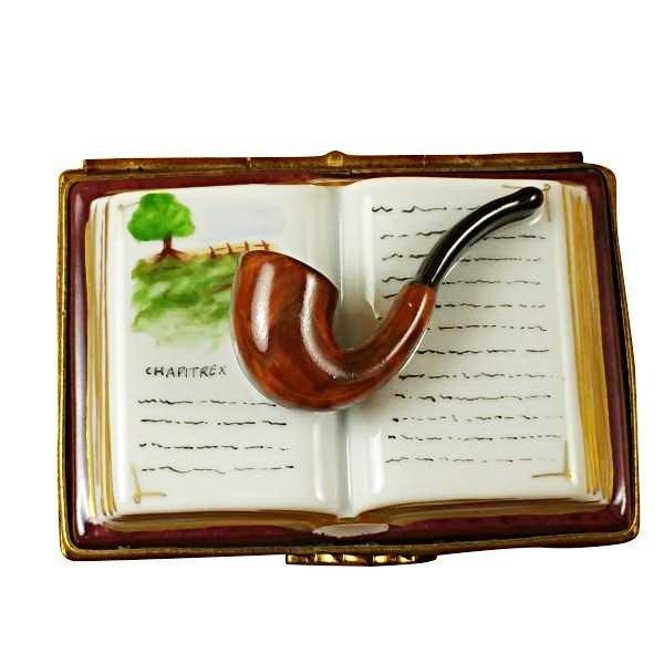Pipe on Book limoges box