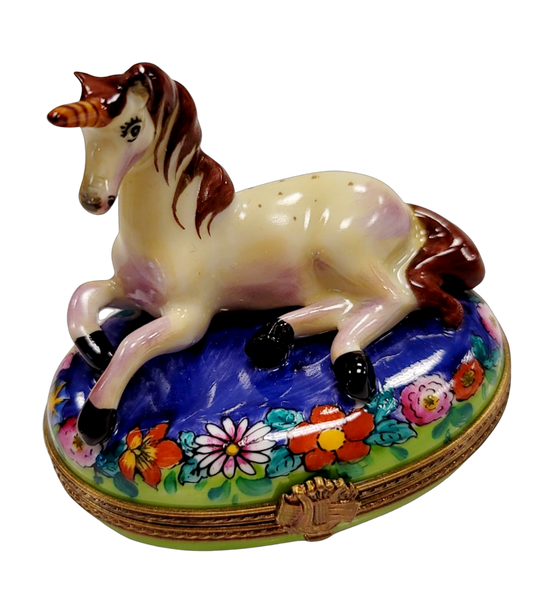 Unicorn on Flowers Extremely well Detailed