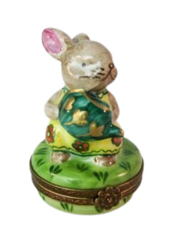 Rabbit Watering Can - Limoges Box