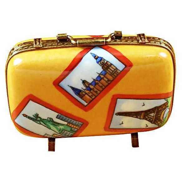 Suitcase w Large Tags