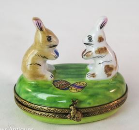 Two Easter Rabbits