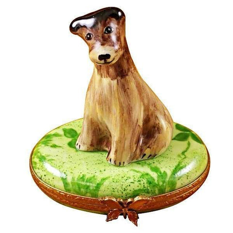 Wire Terrier limoges box
